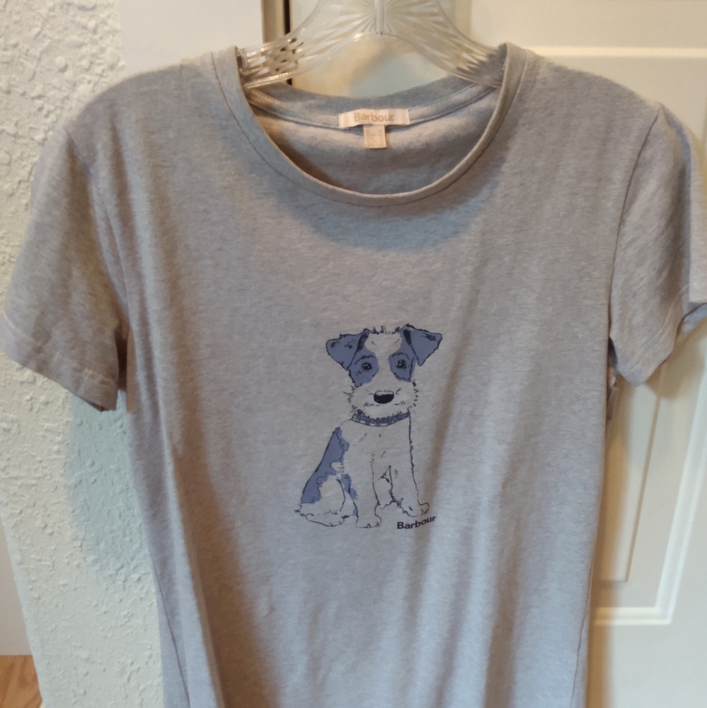 NEW Barbour Terrier tee XS